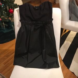 Strapless cocktail dress
